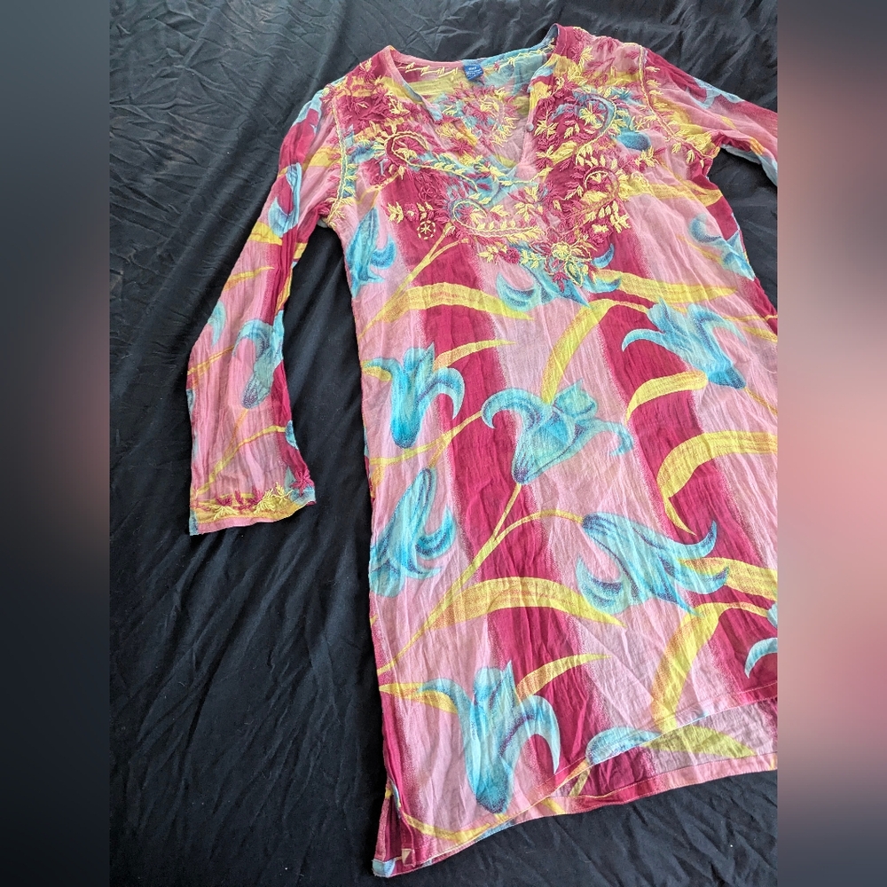 Raj Embroidered Tunic - Picture 2 of 13